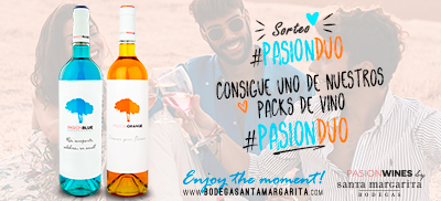 Sorteo PasionDuo - Consigue un pack de vino Pasion Blue & Pasion Orange